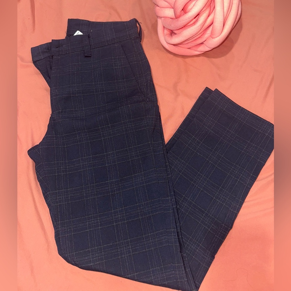 Zara Blue Dress Pants Elegant and Versatile